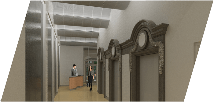28 West 23rd Street Elevator Corridor