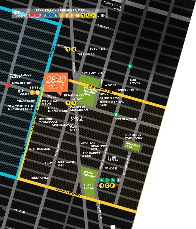 28/40W23rd scenic view.